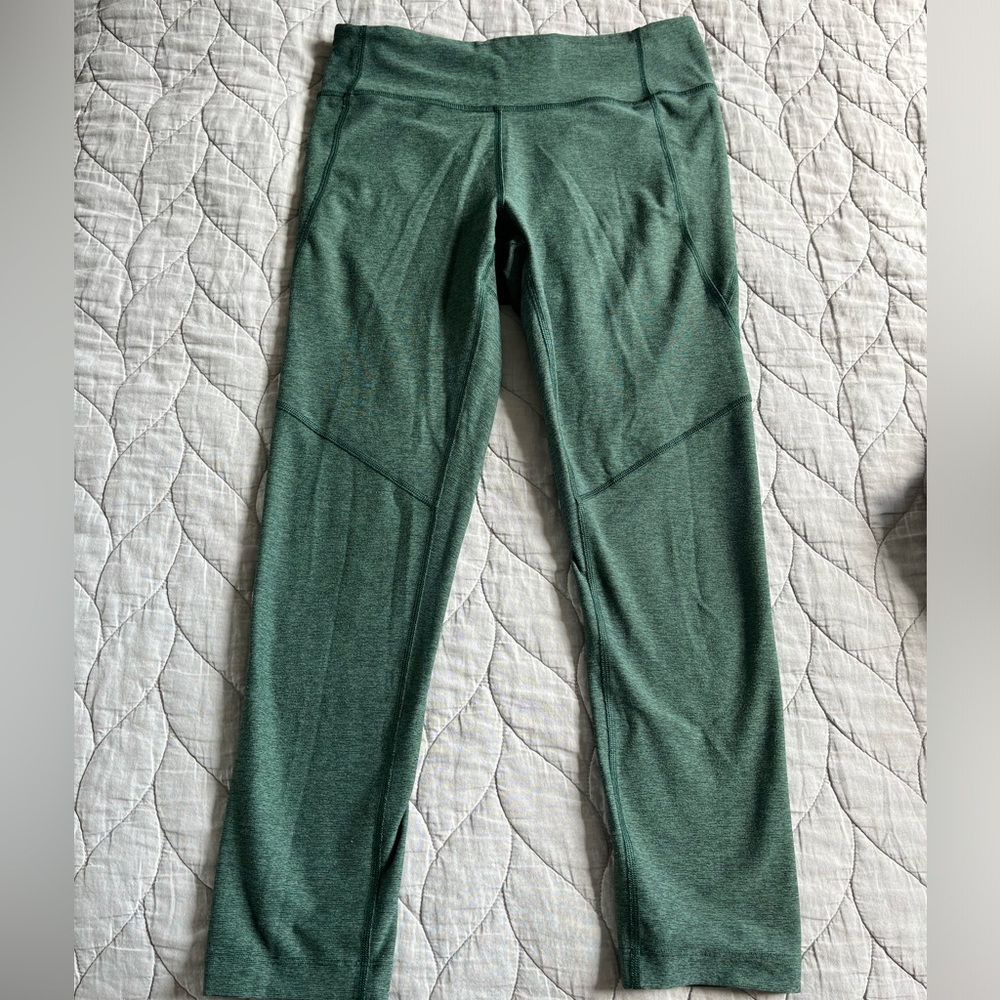 Outdoor Voices Green cropped Athletic Leggings